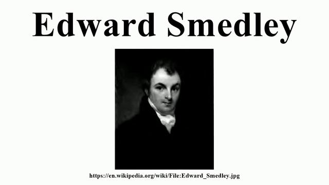 Edward Smedley смотреть онлайн