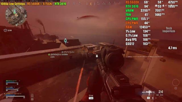 Call of Duty: Warzone - Rebirth Island - RTX 3070 + R5 5600X - 1080p, 1440p & 4K - High/Low - S1 смотреть онлайн