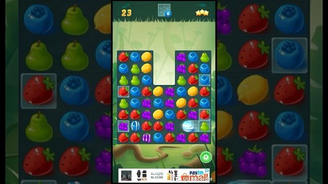 SWEET FRUIT CANDY GAME 100 LEVEL смотреть онлайн