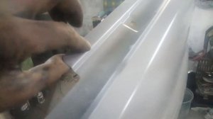 Быстрая покраска через эпоксидный грунт.