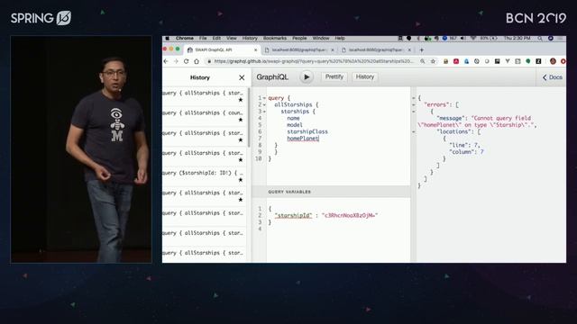 Moving beyond REST: GraphQL and Java & Spring by Pratik Patel @ Spring I/O 2019 смотреть онлайн