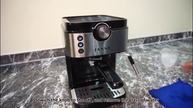 How to clean the Jassy Coffee Machine JS-101？ смотреть онлайн