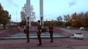 ВПК "АРМЕЕЦ". Тренировка знаменной и венконосной групп.
