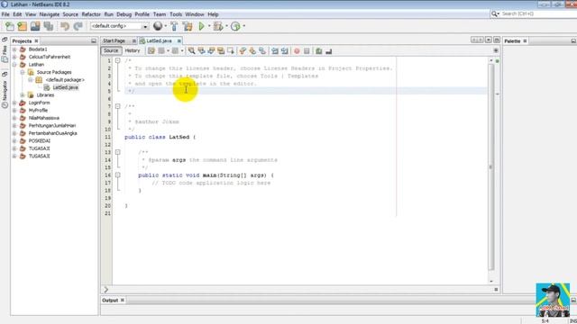 Part 1 Belajar Java Main Class Pemula Dengan Netbeans смотреть онлайн
