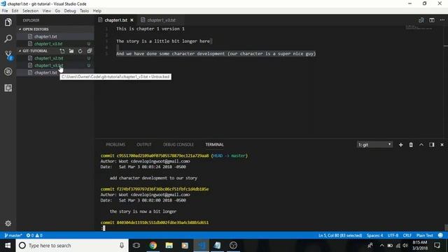 Git Version Control - Getting Started смотреть онлайн