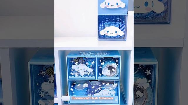 Cinnamoroll Stationery Desk Makeover? Sanrio Crafts Stationery Haul   #cindyasmr