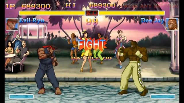 Ultra Street Fighter II The Final Challengers Gameplay with Evil Ryu смотреть онлайн