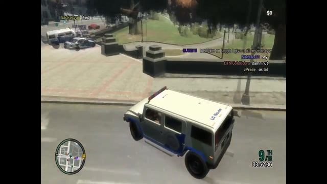 GTA IV - NutellaToast26's Event - 14.10.12 - Race, Busted! x3, DD(fail for my SVP) x2 смотреть онлайн