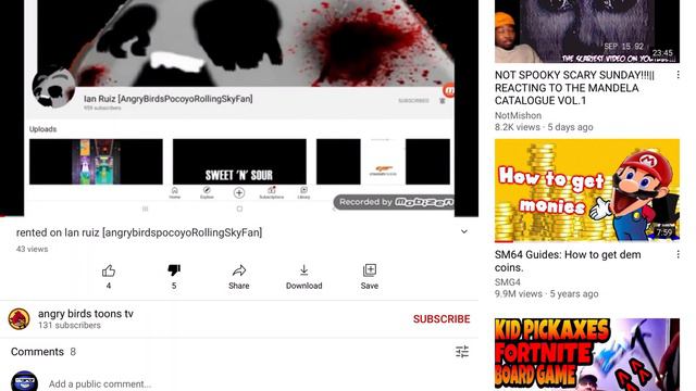 Oh great!, Angry Birds Toons tv ranted on Ian Ruiz for the second time! смотреть онлайн