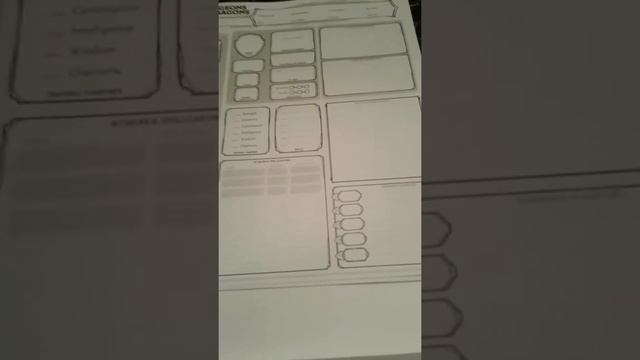 D&D Character Sheets Review - Looking inside Dungeons & Dragons new Character Sheets folder смотреть онлайн