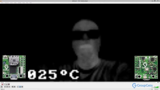Testing the TMP007 IR Thermopile sensor on new Pure Thermal FLIR Lepton Dev Kit v1.1 смотреть онлайн