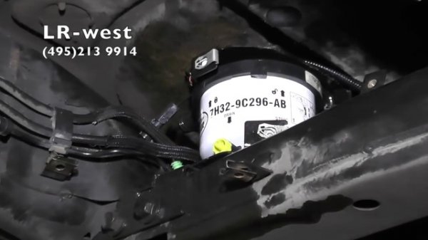 Замена топливного фильтра на дизельном Land Rover Discovery 3 и Discovery 4