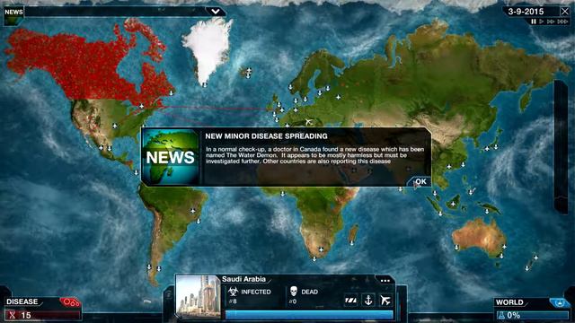 Let's Play Plague Inc Evolved [Ep 1: The Water Demon - (Bacteria) ] смотреть онлайн