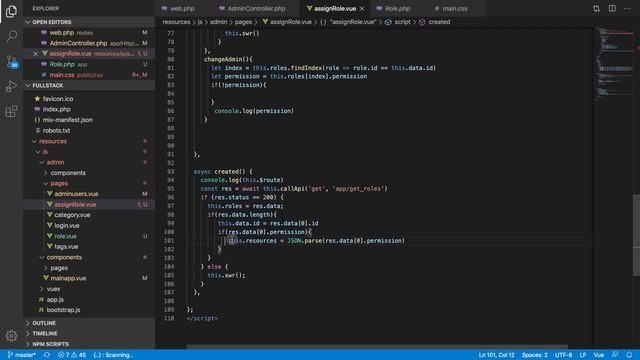 Change user permission reactively using vue.js | Full Stack Laravel Vue Development | Part 29 смотреть онлайн