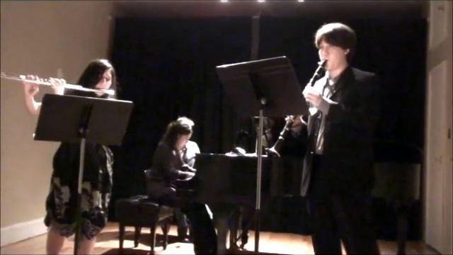 Saint-Saëns, Charles-Camille Tarentelle Op. 6 for Flute, Clarinet, and Piano смотреть онлайн