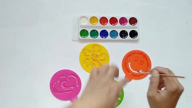 Learn colours Educational video Draw Учим цвета Развивающие видео Рисовать смотреть онлайн