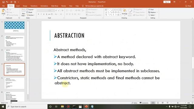 Abstraction in Java(Abstract classes, and abstract methods) смотреть онлайн