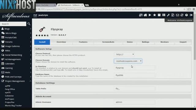 Installing Flyspray with Softaculous in cPanel смотреть онлайн
