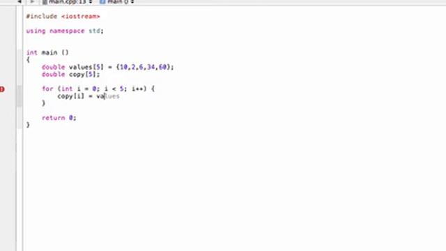 How to copy / duplicate an array (C++ programming tutorial) смотреть онлайн