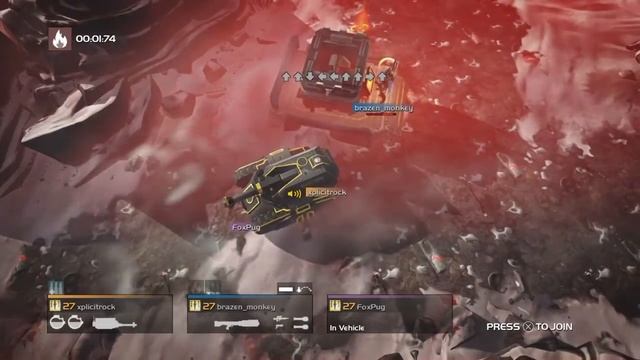 Helldivers - MP-98 'Knight' SMG with TD-110 'Bastion' vs Cyborgs смотреть онлайн