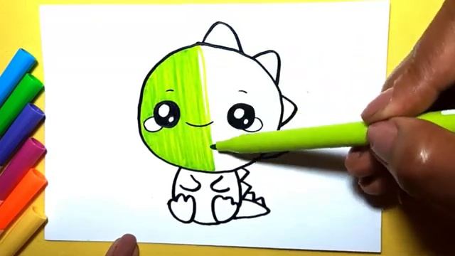 Учимся рисовать-ДРАКОНЧИК? смотреть онлайн