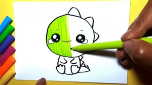 Учимся рисовать-ДРАКОНЧИК?