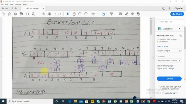 Bucket Sort / Bin Sort смотреть онлайн