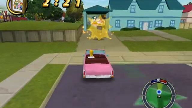Прохождение игры The Simpsons: Hit and Run. Миссия #2 смотреть онлайн