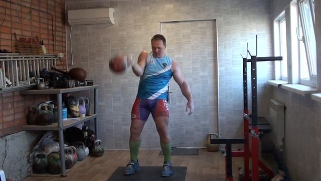 Тренировка дома 2022 - Рывок гири 32 кг 199 раз - средство для похудения - Морозов Игорь смотреть онлайн