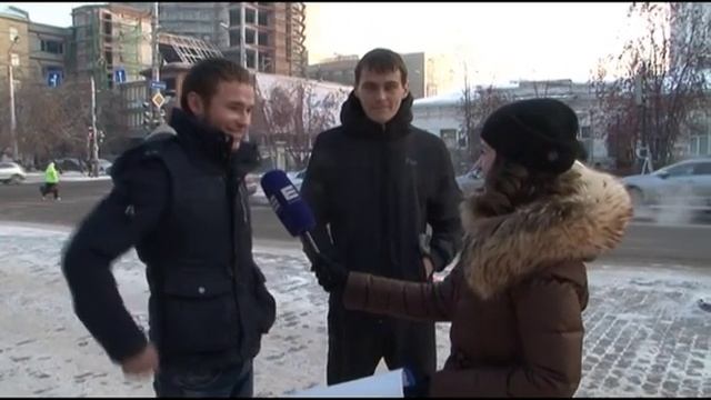 Опрос: Красноярцы поздравили Деда Мороза с днем рождения