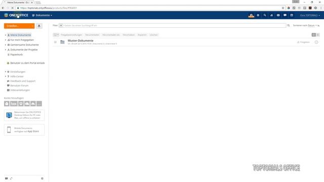 Standard Startseite anpassen (ONLYOFFICE) смотреть онлайн