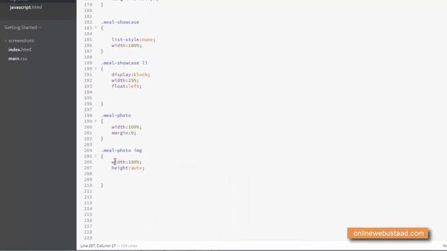 #3.Responsive meal section using Html 5, Css3 & Bootstrap смотреть онлайн
