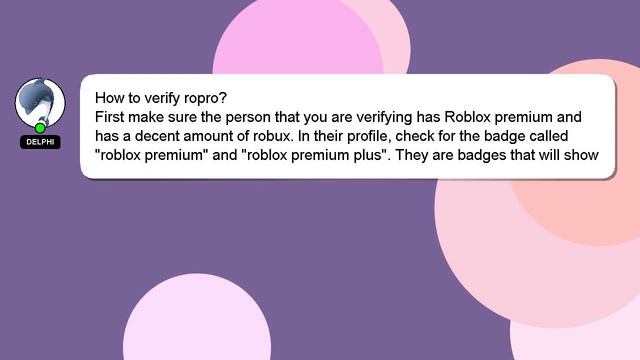How to verify ropro? смотреть онлайн