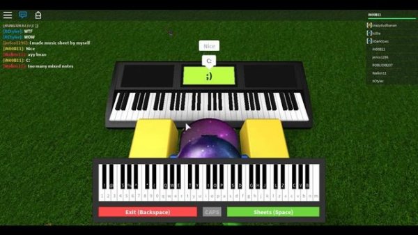 Roblox piano +Undertale NOTES IN DESC