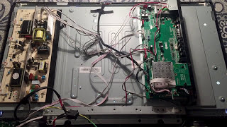 Ремонт блока питания телевизора SUPRA STV-LC2615W. Белый экран. смотреть онлайн