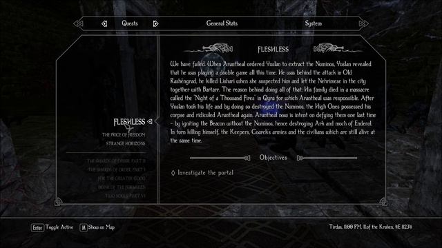 Let's Play Enderal - Forgotten Stories (Skyrim Mod - Blind), Part 298: The Black Guardian!