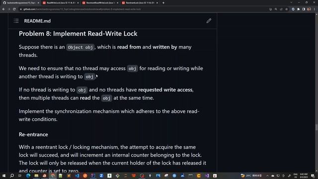 44 - Implement Read Write Lock - SOLUTION - Code Demo смотреть онлайн