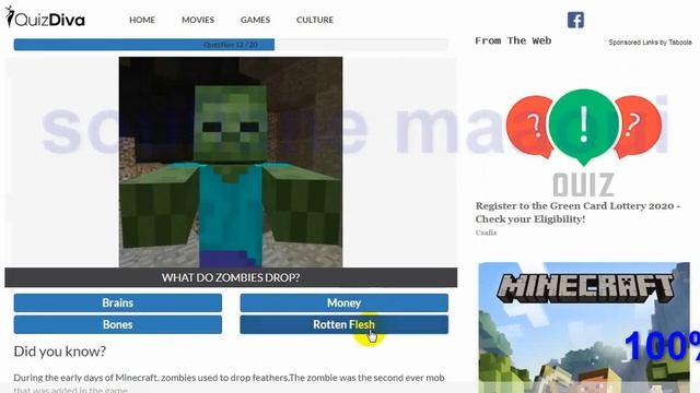 Ultimate Minecraft Quiz Answers смотреть онлайн
