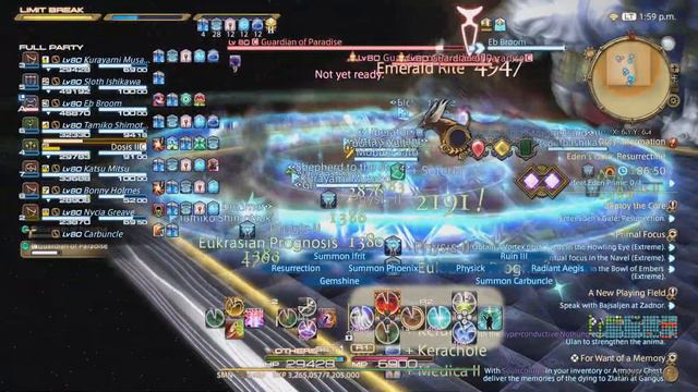 FFXIV Eden Raid Boss смотреть онлайн