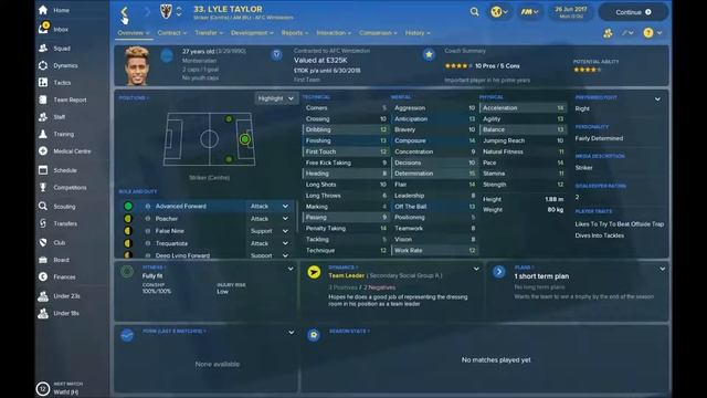 AFC Wimbledon Team & Tactics Guide - Football Manager 2018 (FM18) смотреть онлайн