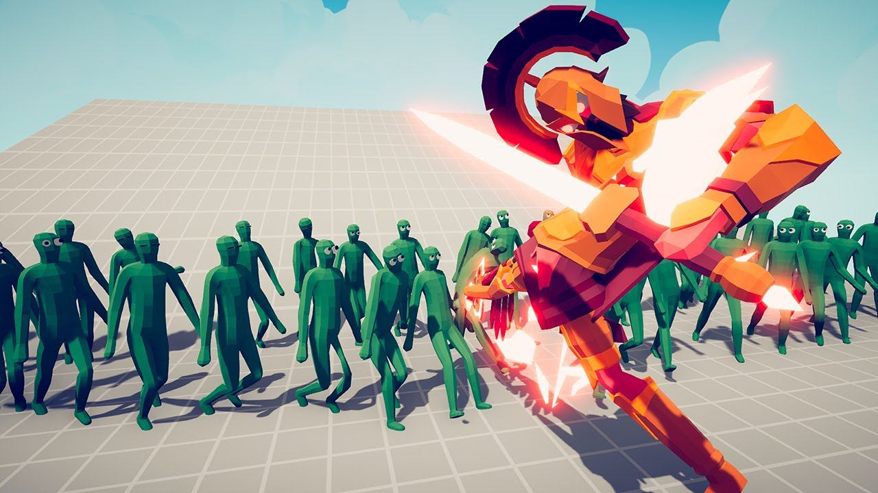 ARES TEAM Vs 100x ZOMBIE | TABS - Totally Accurate Battle Simulator