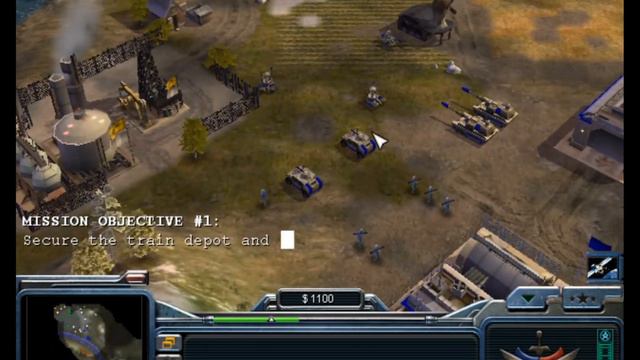 Generals Zero Hour USA Hard Mission 1(4k ) смотреть онлайн