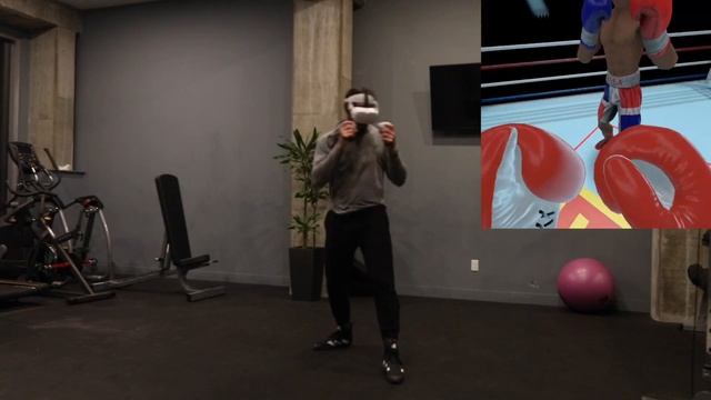 REAL BOXER FULL FOOTWORK VS VR BOXING GAME ? смотреть онлайн