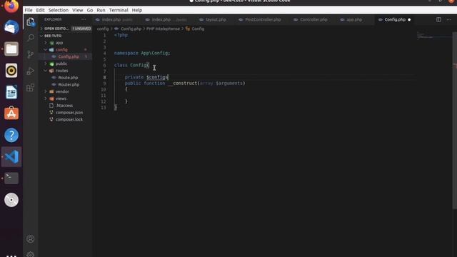 Créer moi même mon site avec POO PHP | 3 Les vues (Rendus) смотреть онлайн