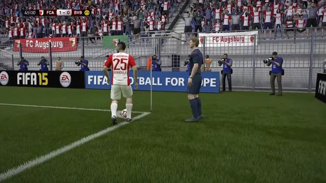 FIFA 15 | AUGSBURG VS DORTMUND | BUNDESLIGA смотреть онлайн