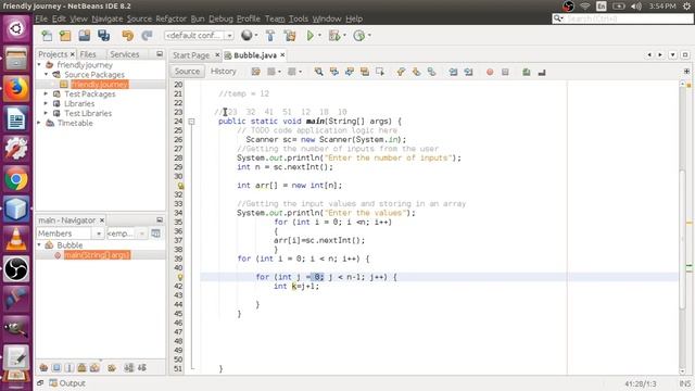Bubble sort in java (Tamil) смотреть онлайн