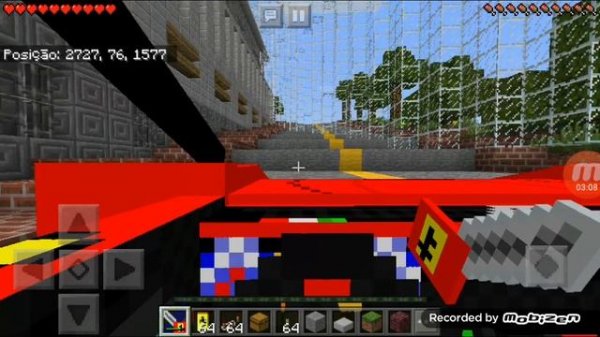 Minecraft mod Ferrari