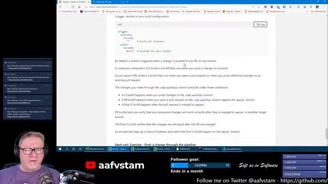 Implement a code workflow in build pipeline by using Git and GitHub - Build Cloud Skills Challenge смотреть онлайн