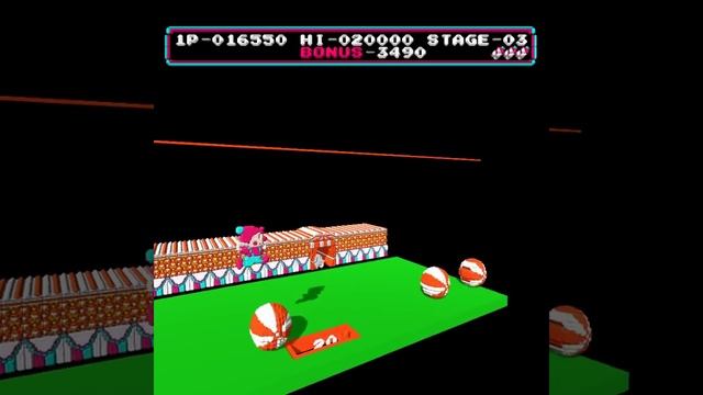 3DNes V2: Circus Charlie смотреть онлайн