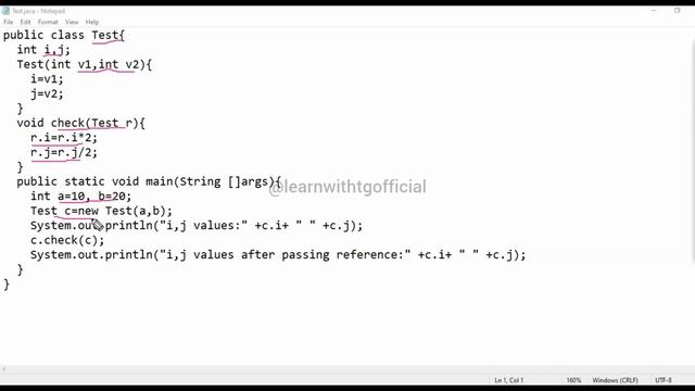 Call By reference & Call by Value topics in #java with Example program || Java tutorial смотреть онлайн